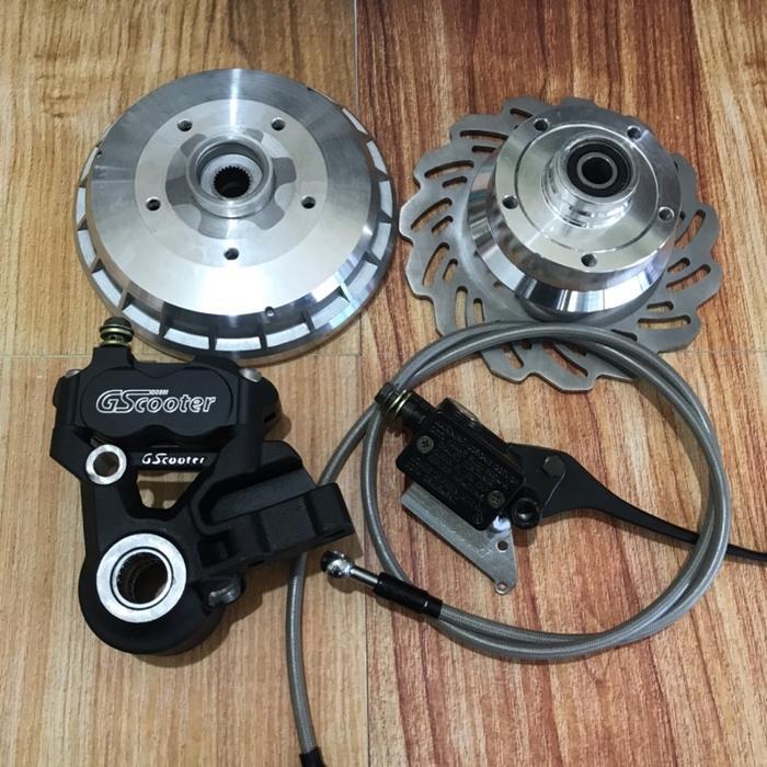 upgrade R12 ring 12 adaptor gs gscooter velg vrossi ban maxxis R1