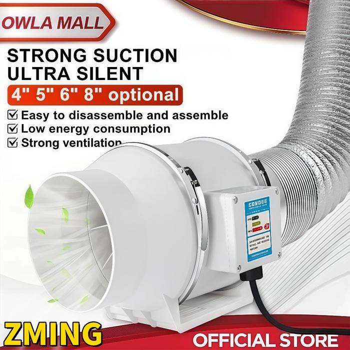 [DISKON] Blower Hisap/Exhaust Fan Dinding/kipas Saluran Pembuangan/exhaust Fan Dinding/penghisap Asa