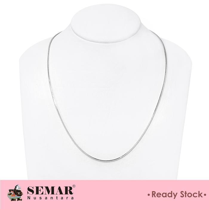 Kalung Emas Flexy White Gold 10K Semar Nusantara