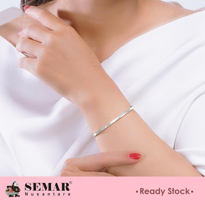 Gelang Emas Charlotte Bangle Gold 10K Semar Nusantara
