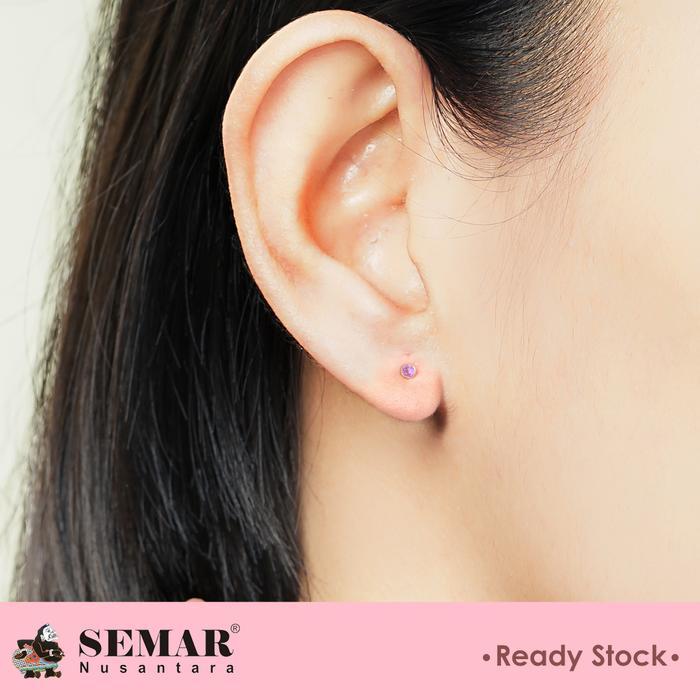 Anting Emas Toge Korea Sunmi Super Ringan Gold 10K Semar Nusantara