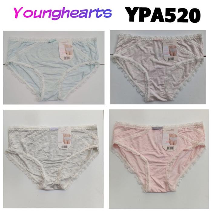 Best saller YPA520 panty celana dalam younghearts midi katun viscose L