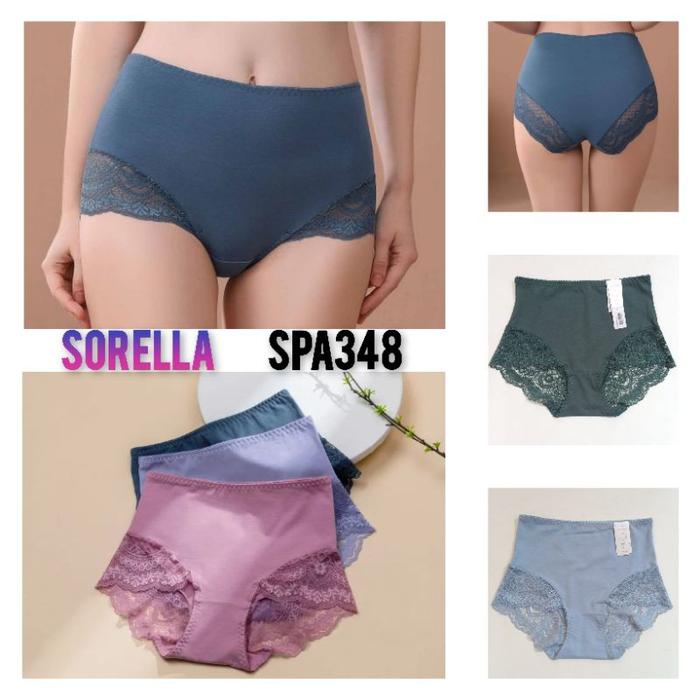 Best saller SPA348 Panty celana dalam katun sorella Maxi L XL