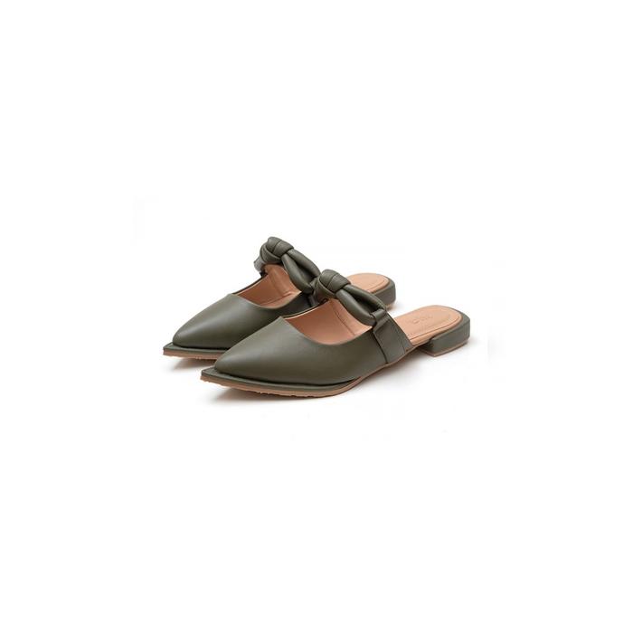 CAJSA ARA OLIVE - MULES SANDAL