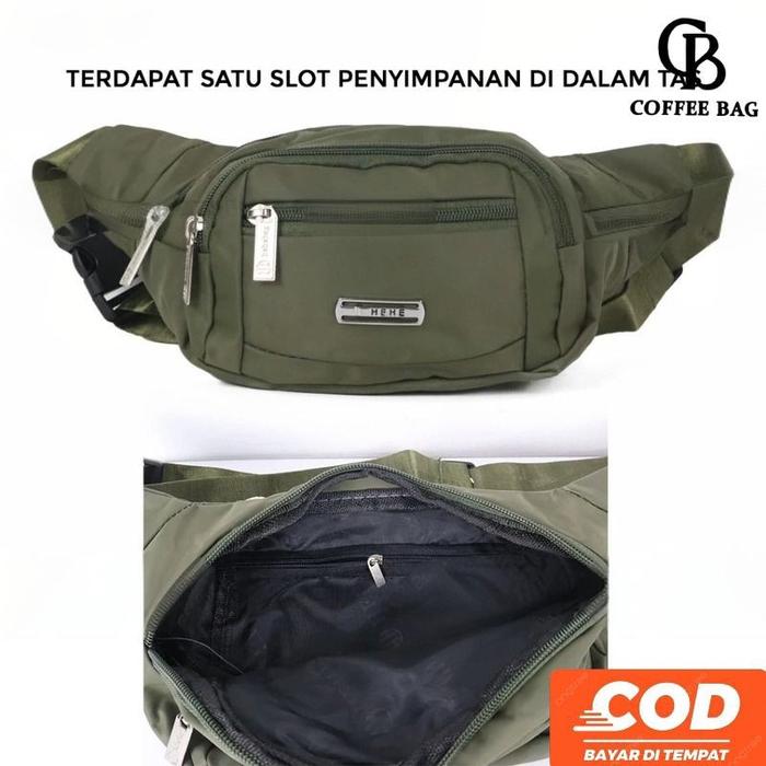 [Cb] Tas Pinggang Casual Pria | Sling Bag Hehebag | Tas Slempang Pria Serbaguna-81121