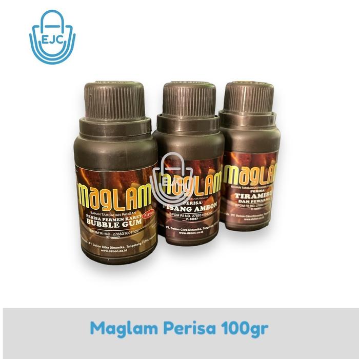 Perisa / Perasa / Esen Maglam Rasa 100gr Botol Tiramisu Bubble Gum Pisang Ambon