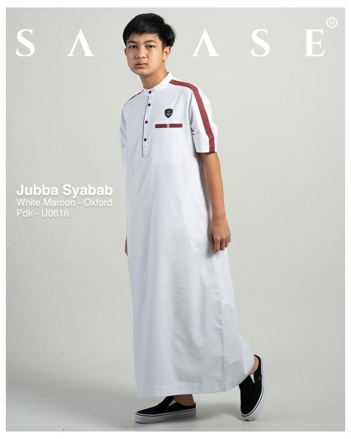 SAMASE jubba Jubah Syabab U061 Baju Gamis Anak Remaja Laki Laki Samase