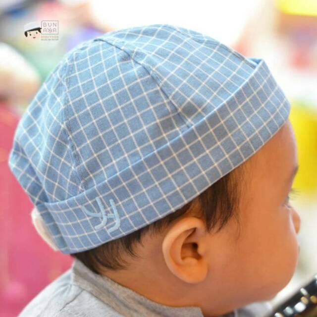 [Lisma Busana] Miki Hat Kotak by BUNAYYA / Peci Anak