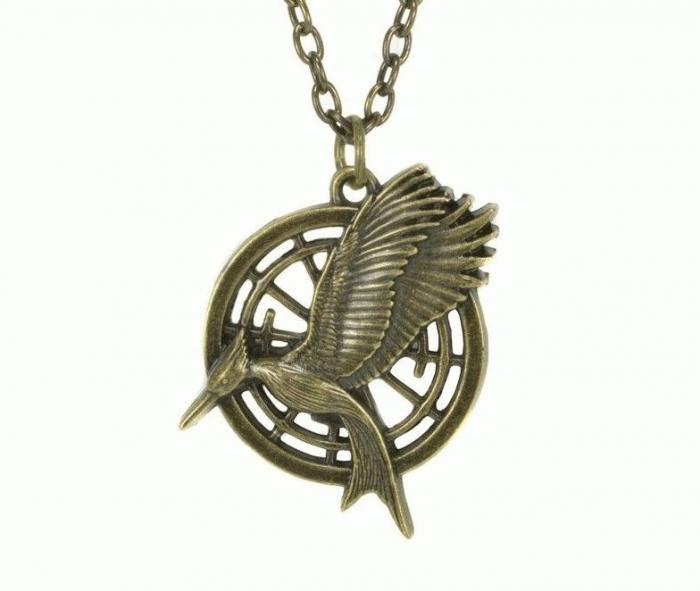 The Hunger Games: Catching Fire - Mockingjay Single Chain Necklace