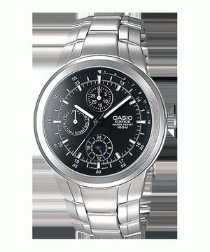 EDIFICE EF-305D-1AV ANALOG WITH STAINLESS STEEL BAND