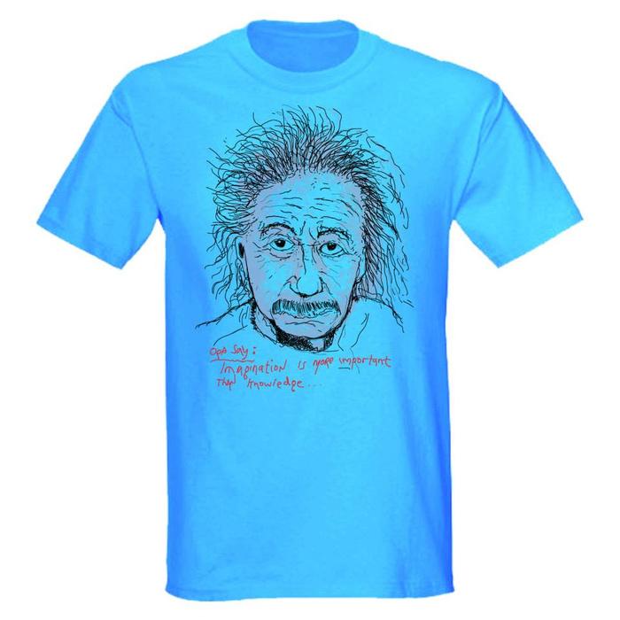 Kaos Anak Murah Albert Einstein