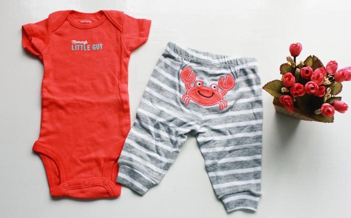 Set Jumper Carter Crab Orange