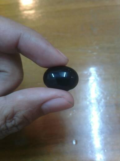 Batu Kecubung Wulung natural