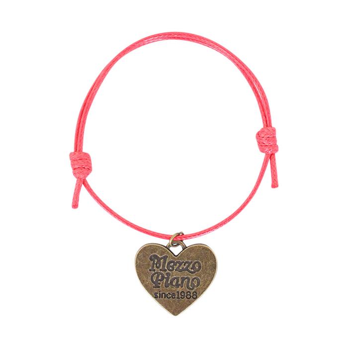 New Musical Cotton Bracelet - Mezzo Piano Red | Aksesoris Musik