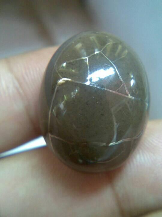NATURALL AGATE JALASUTRA FOSIL BIJI PALA