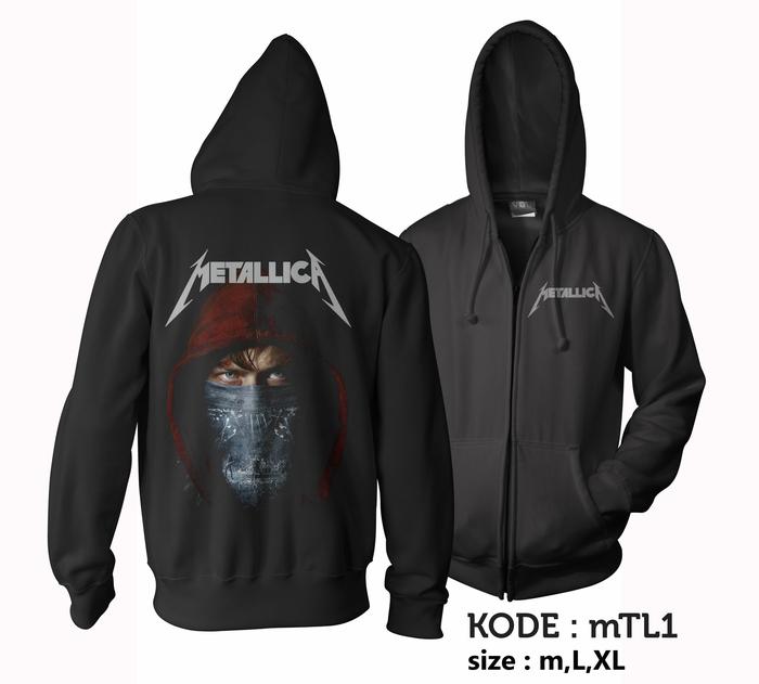 jaket metallica-switer metallica-hoodie metallica-zipper metallica