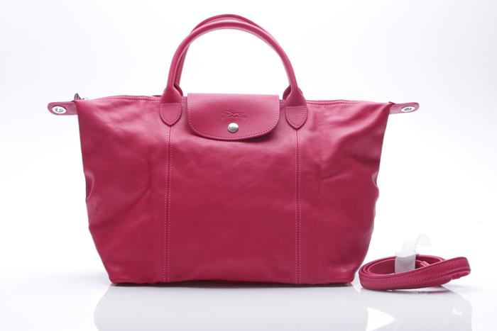 LongChamp colle LE Pliage Cuir Bon-Bon