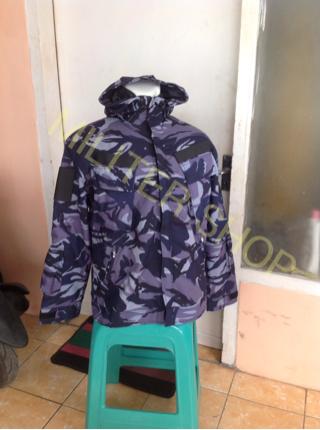 Jaket Tactical Doreng Biru