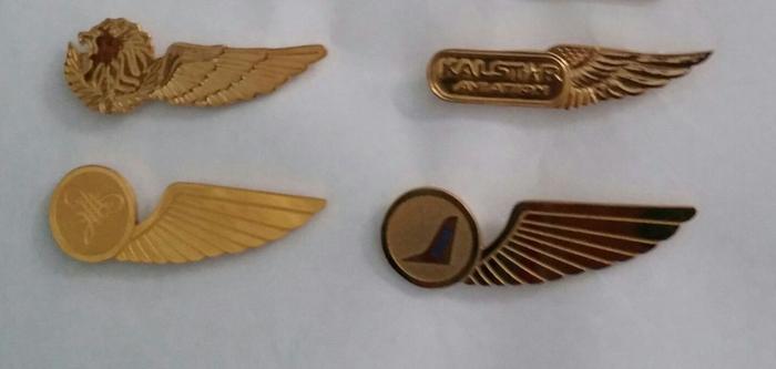 Pin Wing Flight Attendant/Pramugari Airlines Original