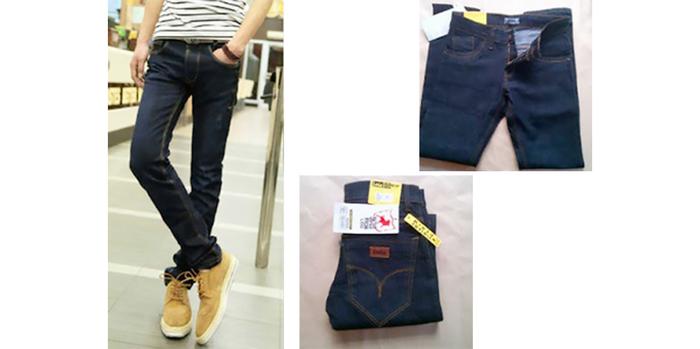 Celana Jeans Slimfit Biru Dongker merk Lois