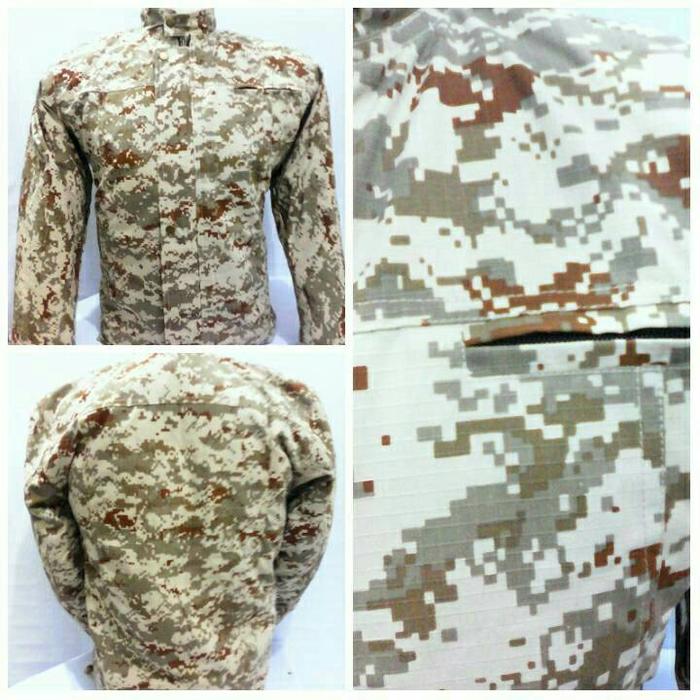 jaket loreng gurun - army - presbody