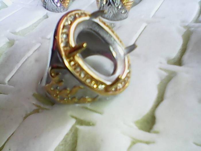 ikat ring emban batu akik mulia natural titanium motif pilihan