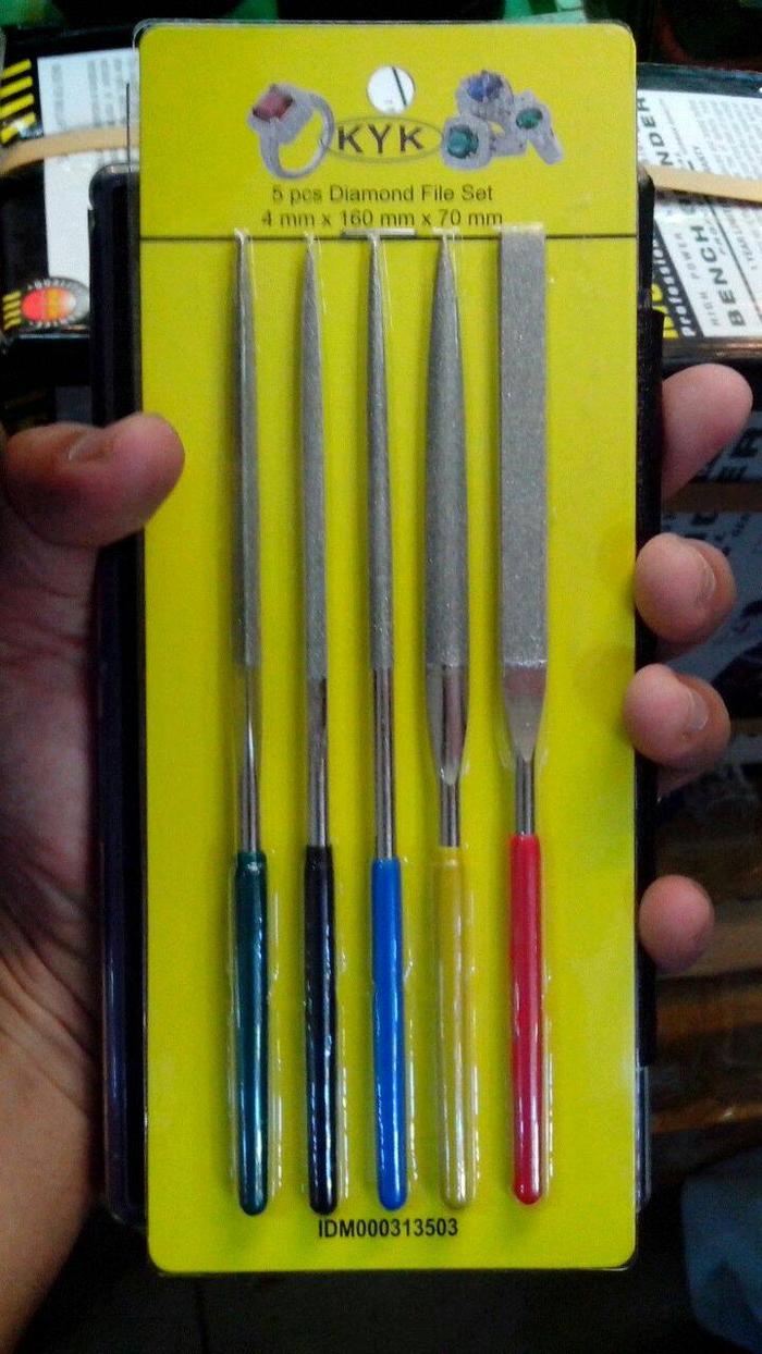 Set Kikir Intan 5set Hi Quality
