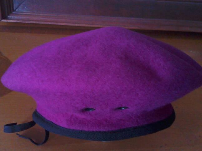 Baret Marinir Asli Jatah + Emblem Asli