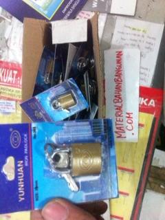 gembok kecil gembok tas yunhuan 20 mm