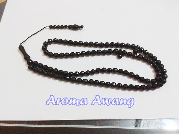 Tasbih Kokka Cutting Hitam