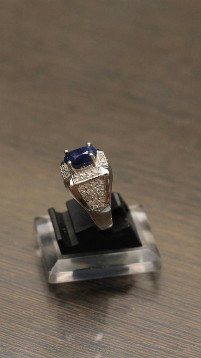 BLUE SAFIR / SHAPPIRE SRILANGKA CEYLON + 2 MEMO MEWAH