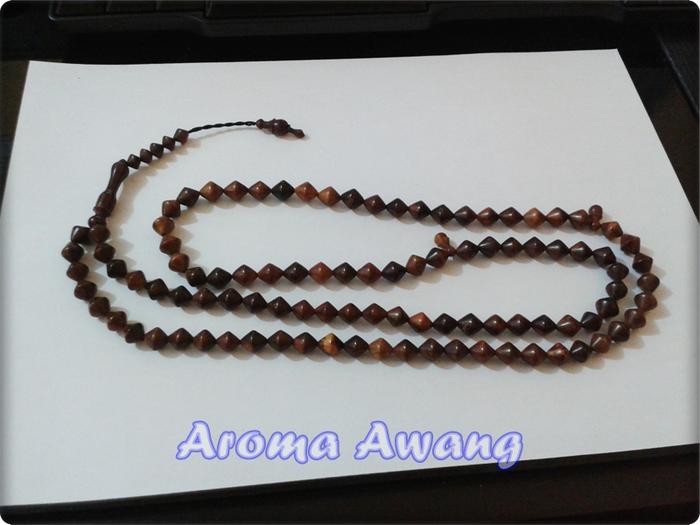 Tasbih Kokka Gula Merah Cokelat