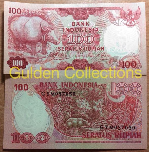 Uang Kuno 100 Rupiah Kertas Badak Untuk Mahar Pernikahan