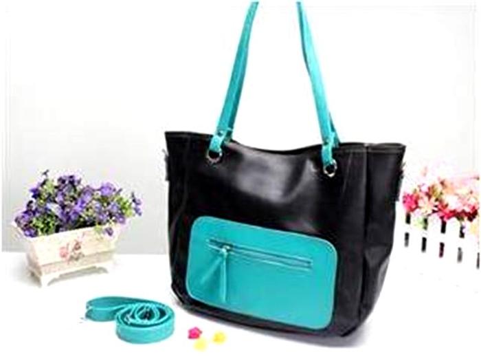 505 TAS WANITA TOTE POCKET TFKVTV11HT TAS WANITA IMPORT CANTIK UNIK MU