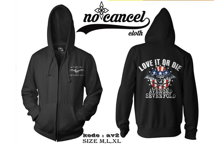 switer avenged sevenfold-jaket avenged sevenfold