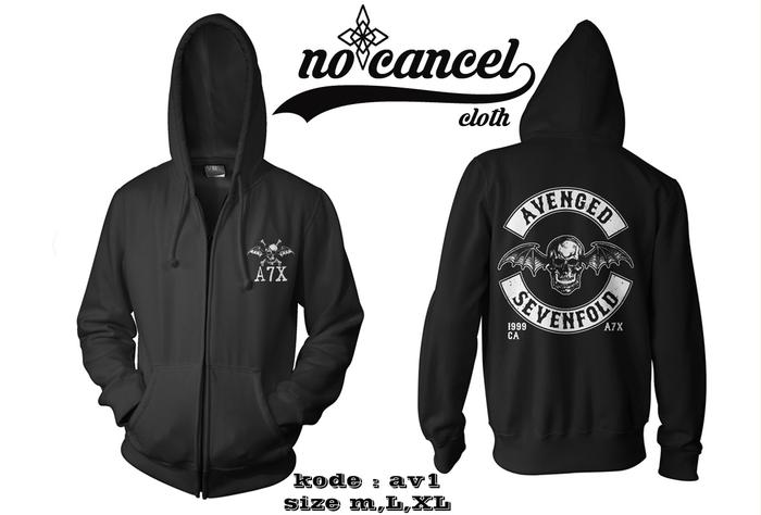 jaket avenged sevenfold-switer avenged sevenfold
