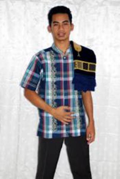 308 KEMEJA PRIA (MEN SHIRTS) BAJU KOKO EKSKLUSIF AL-HIKMAH KATUN BORDI