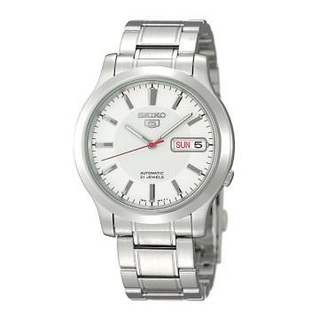 Jam Tangan Pria SEIKO Automatic Strap Rantai Silver SNK789K1 Original