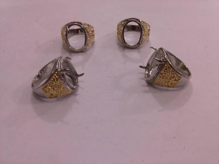 Ring akik emban Titanium ikat cincin kualitas no 1 unq01