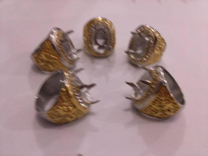 Ring akik emban Titanium ikat cincin kualitas no 1 unq09
