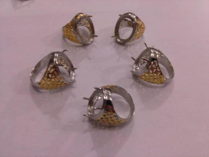 Ring akik emban Titanium ikat cincin kualitas no 1 unq04