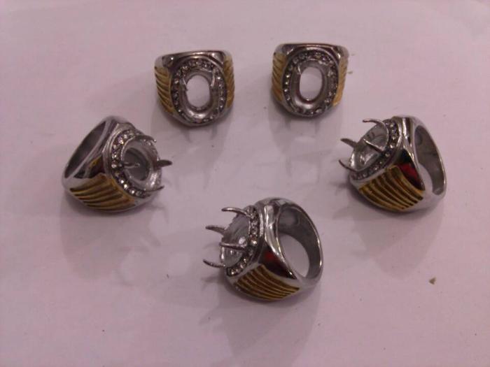 Ring akik emban Titanium ikat cincin kualitas no 1 unq07