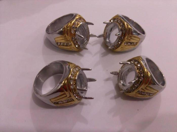 Ring akik emban Titanium ikat cincin kualitas no 1 unq16