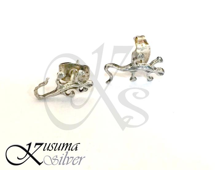 Anting Earrings Sumpel Stud Tusuk Perak Silver Bali Cicak Asli 925