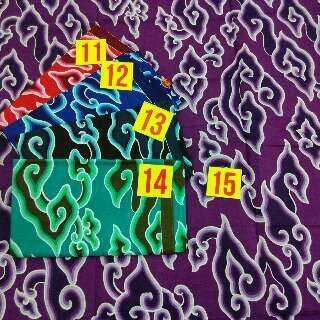 kain batik mega mendung print