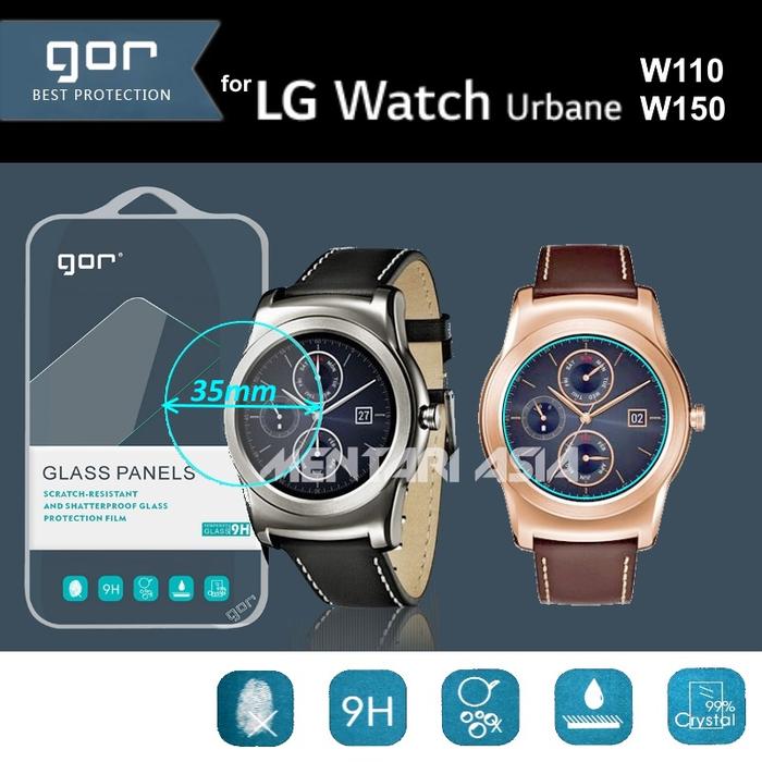 GOR Premium Tempered Glass (2 pcs) for LG Watch URBANE W115