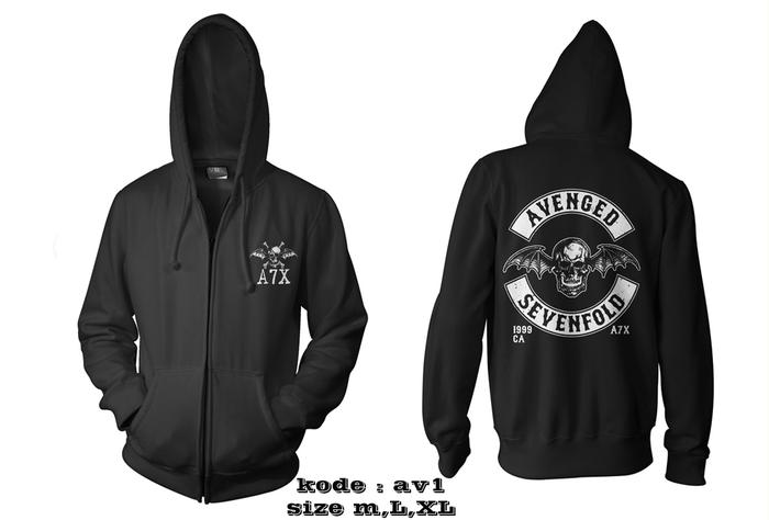 jaket avenged sevenfold-switer avenged sevenfold