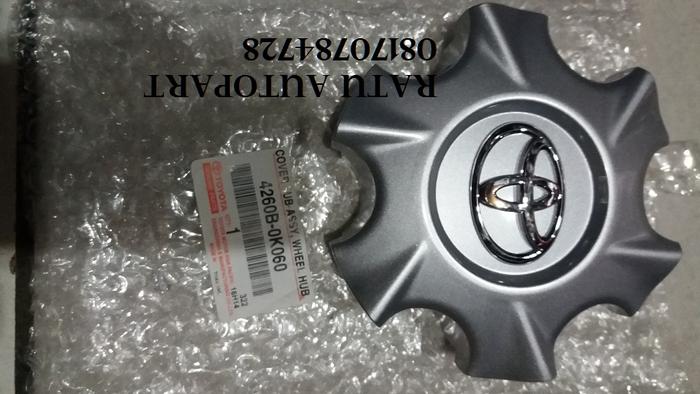 tutup dop roda velg toyota Hilux 2011-2013