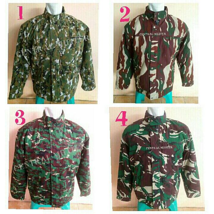 jaket doreng tni/jaket loreng abg/jaket tni/jaket militer
