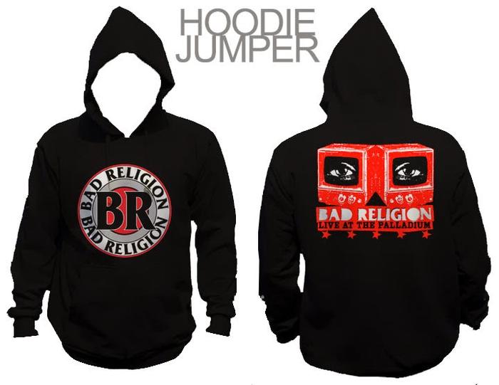 jaket bad religion-hoodie bad religion live at palladium